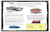 Bad Boyz Mustang Club December Chrome Pony Newsletter Issue