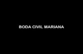 Boda Civil Mariana