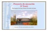Proyecto de ejecución de la Parroquia de San Pedro Poveda de Jaén