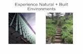 Natural + Built Environments