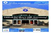 Bet Shira Congregation June/July 2013 Bulletin