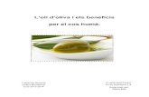 L'Oli d'oliva i els beneficis per al cos humà
