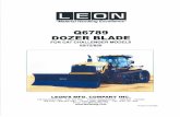 Dozer blade model q6789e