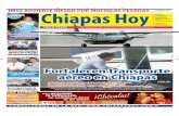 Chiapas Hoy Miércoles  26 de Agosto en Portada & Contraportada