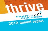 Fight For Children Annual Report 2013
