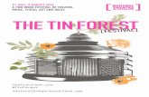 The Tin Forest Festival programme