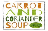 Carrot & Coriander Soup