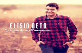 Encarte do CD "Vivendo a Promessa" do Cantor El­sio Neto