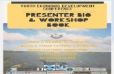 Youth conference presenter & workshop book