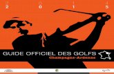 Guide Officiel des Golfs, Ligue Champagne-Ardenne 2014
