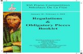 Magnificat Piano Competition - Regulation Booklet