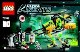 70163 Lego Ultra Agents, part 1