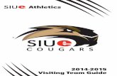 2014-15 SIUE Visiting Team Guide
