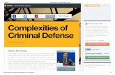 Complexities of criminal defense smore