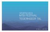 SportScheck MTB Festival Tegernseer Tal 2014 Dokumappe