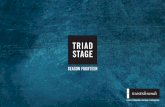Triad Stage Winston-Salem 2014-2015 Season Brochure