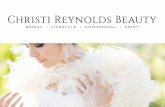 Christi Reynolds Bridal Beauty Guide
