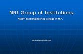 A innovative step of nri group of institutions