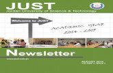 JUST Newsletter August 2014 Issue