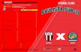 Press Kit - Botafogo e Diadema - Paulista Sub-17