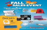 DynaFlex 2014 Fall Sales Event Flyer