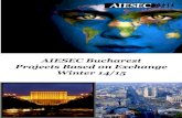 AIESEC Bucharest - Winter Projects 2014 2015