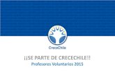Presentación selección voluntarios CreceChile 2015