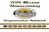 2014 Homecoming Student Org Rulebook