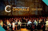 The Collegiate Chorale 2014-15 Season Brochure