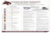 2014 Texas State Soccer Game Notes - TCU/UTSA