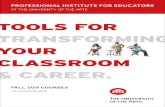UArts Professional Institute for Educators Guide - Fall 2011