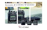 Icom IC-F1000/F2000-serien (SE)