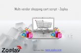 Multi vendor shopping cart script by zoplay