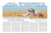 Managementul durabil al terenurilor - ediţie specială (nr. 2)