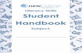 Literacy booklet a4