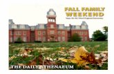 Fall Family Weekend 2014