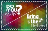 Booklet Do you know?/ Bring the Action (English)