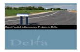 Grant Funded Infrastructure Projects in Delta