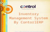 Inventory Management By ControlERP