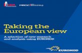 Taking the European view: A selection of new research and analysis using EUROMOD