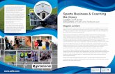 Football business & coaching ba (hons)
