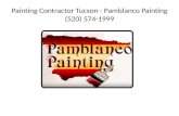 Painting Contractor Tucson - Pamblanco Painting