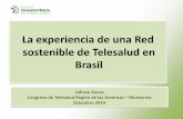 “La experiencia de una Red Sustentable de Telesalud en Brasil"