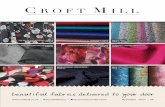 Croft mill fabric winter catalogue issue 28