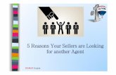 5 Reasons Your Sellers are Looking for another Agent