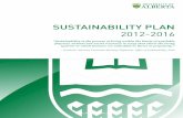 Sustainability Plan 2012-2016