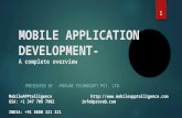Mobile Application Development Services-MobileApptelligence
