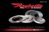 Raybestos, Catálogo de Rotor, Disco y tambor 2014