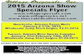 2015 arizona show specials flyer