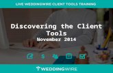 Client Tools Training Session, November 2014